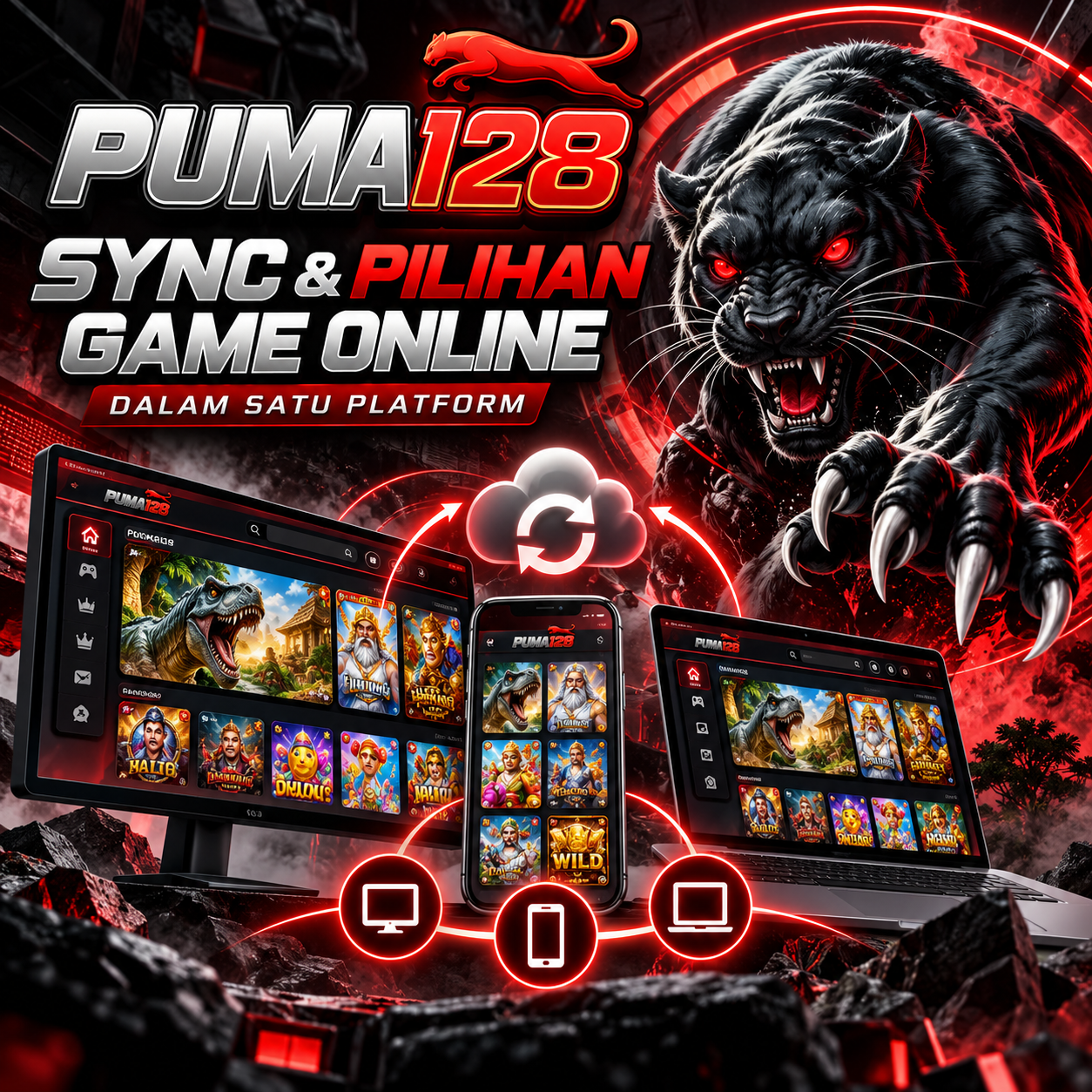 PUMA128: Sync & Pilihan Game Online dalam Satu Platform